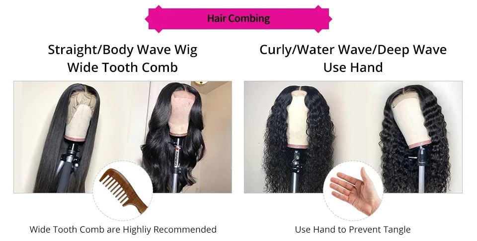 Straight 13x4 13x6 Lace Frontal Wig Glueless Wig Human Hair Wear Go 200Density Straight Human Hair Wigs 5x5 6x4 Pre Cut Lace Wig
