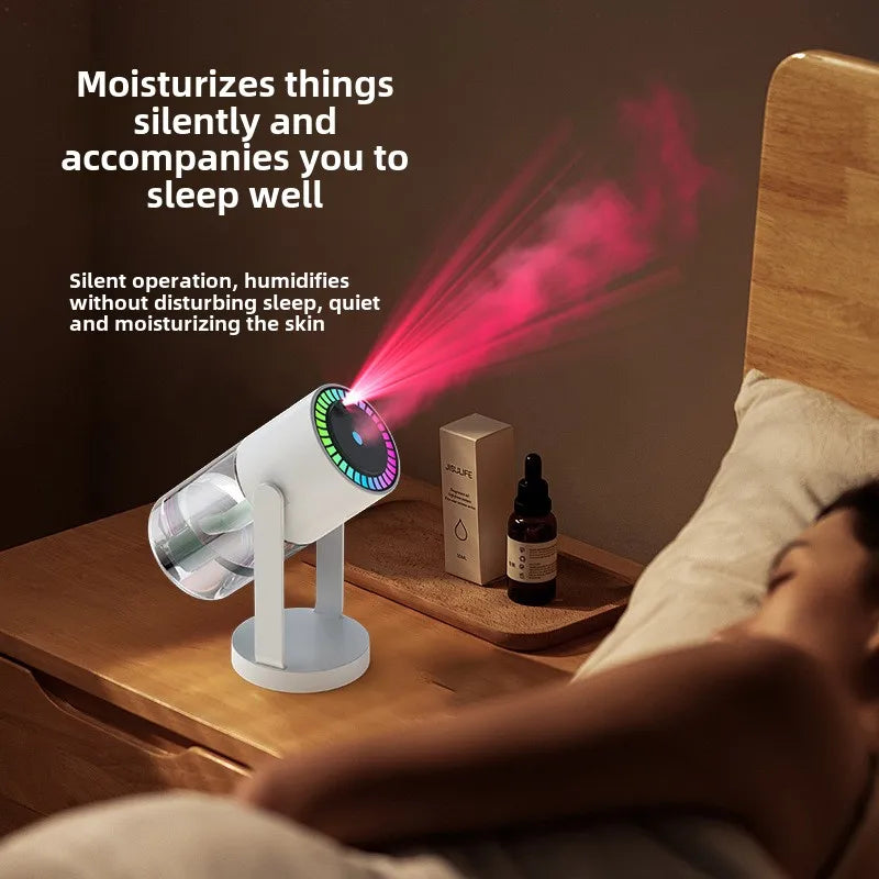Star Projection Device Humidifier USB Ultrasonic Car Air Humidifier Household Hydrating Nebulizer