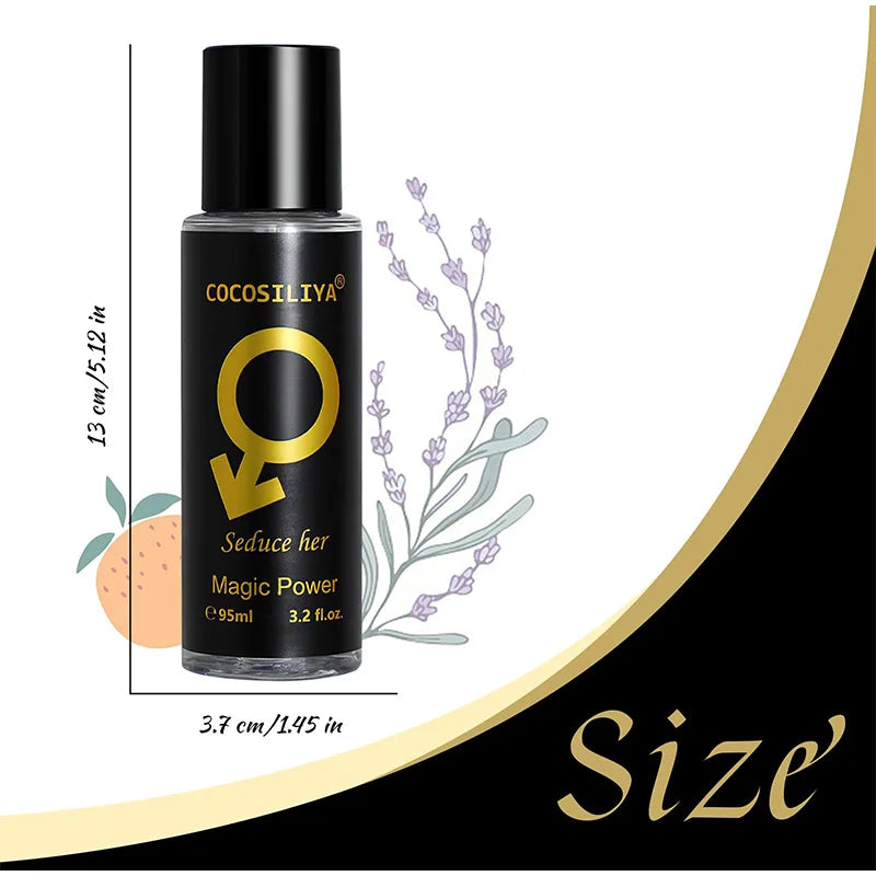 90ML Pheromone Seductive Perfume Of Man To Attract Woman Charming Fragrance Women Flirting Dating Scent Long Lasting Body Spray
