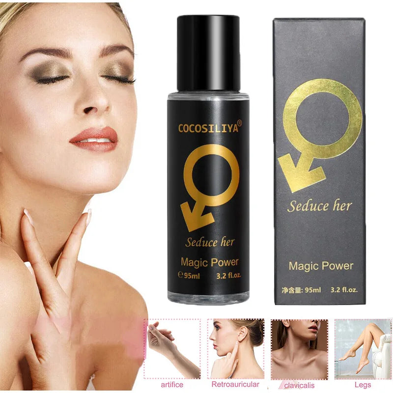 90ML Pheromone Seductive Perfume Of Man To Attract Woman Charming Fragrance Women Flirting Dating Scent Long Lasting Body Spray