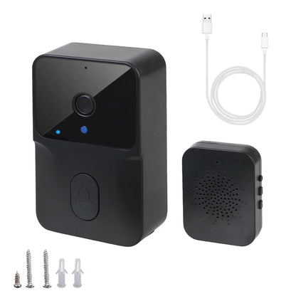 Secure HD Door Bell Intercom Voice Change Camera Wireless For Home Night Vision Smart Home Security WIFI Video Doorbell Two Way
